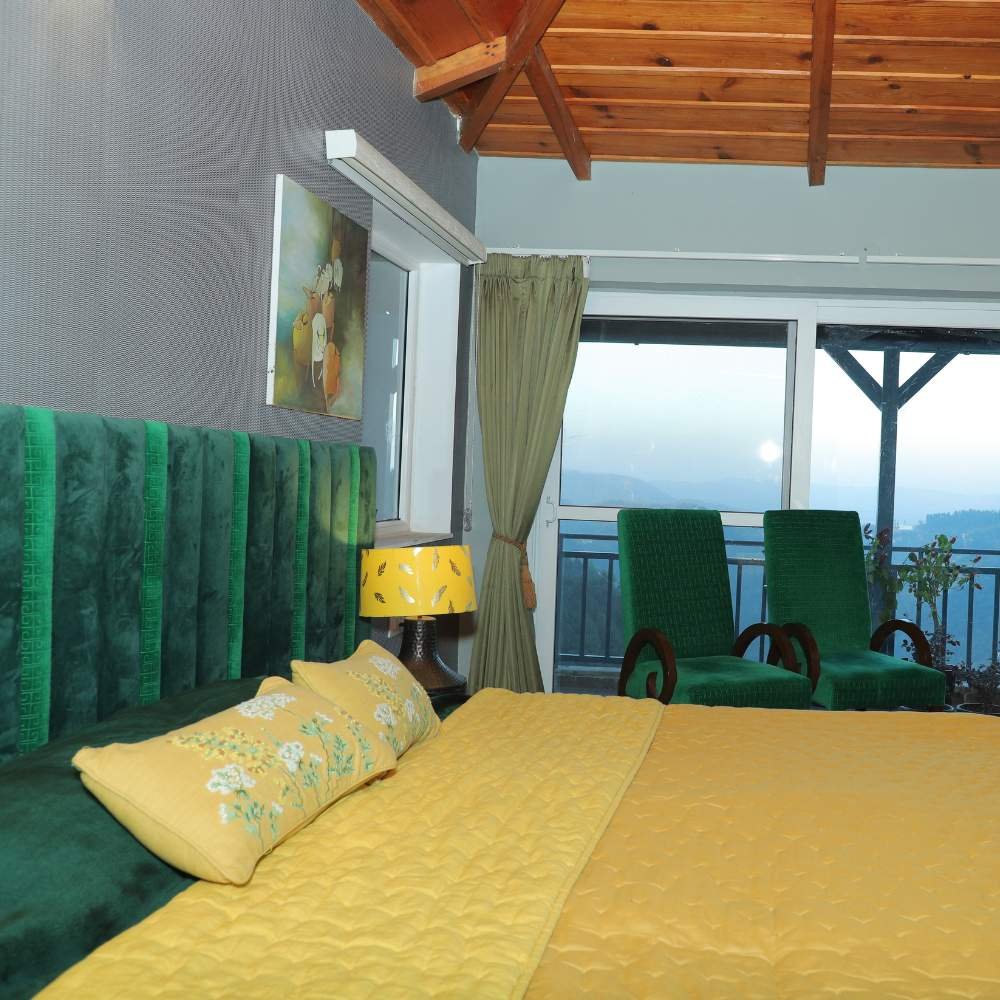 bedroom villa mukteshwar